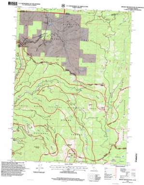 Broken Rib Mountain USGS topographic map 41123h6
