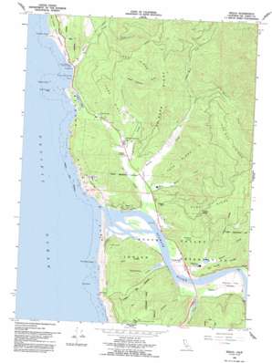 Crescent City USGS topographic map 41124e1