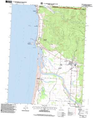 Smith River USGS topographic map 41124h2