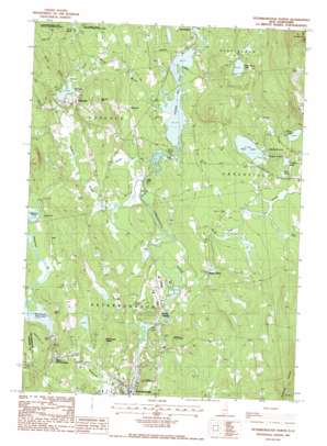 Peterborough North USGS topographic map 42071h8