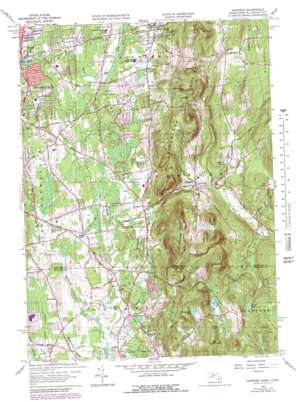 Hampden USGS topographic map 42072a4