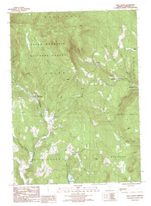 West Dover topo map
