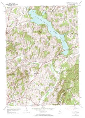 Tomhannock USGS topographic map 42073g5