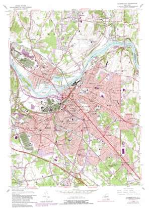 Schenectady USGS topographic map 42073g8