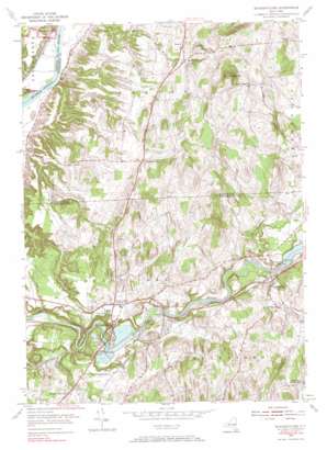 Schaghticoke USGS topographic map 42073h5