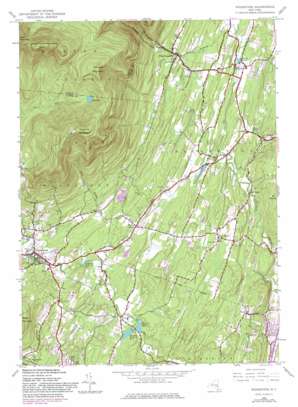 Pepacton Reservoir USGS topographic map 42074a1