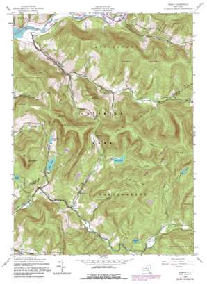 Arena USGS topographic map 42074a6