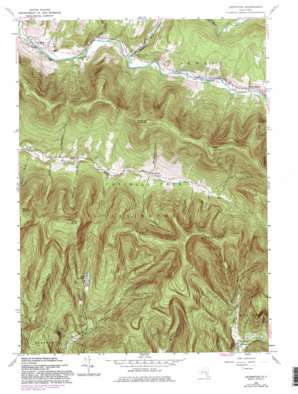 Lexington USGS topographic map 42074b3