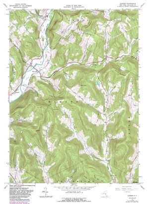 Hamden USGS topographic map 42074b8