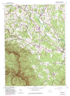 Freehold topo map