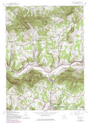 Ashland USGS topographic map 42074c3