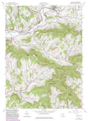 Hobart USGS topographic map 42074c6