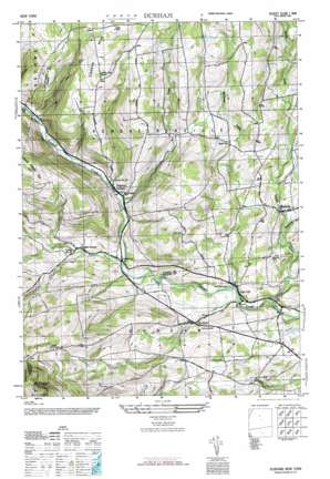 Durham USGS topographic map 42074d2