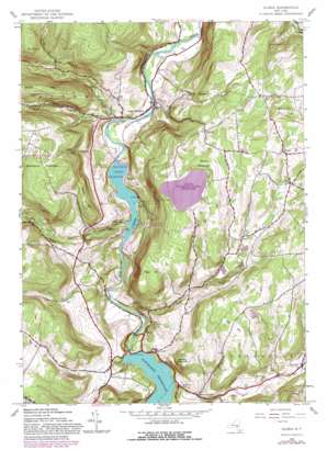 Gilboa USGS topographic map 42074d4