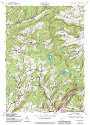 South Valley topo map