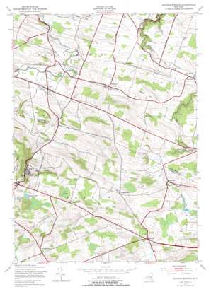 Sharon Springs USGS topographic map 42074g5