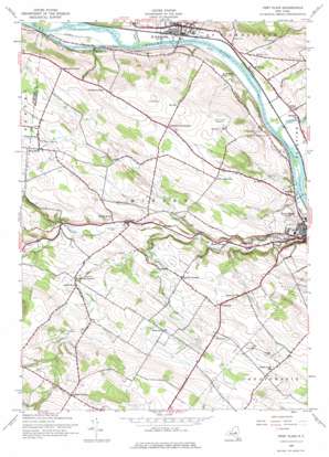 Fort Plain USGS topographic map 42074h6