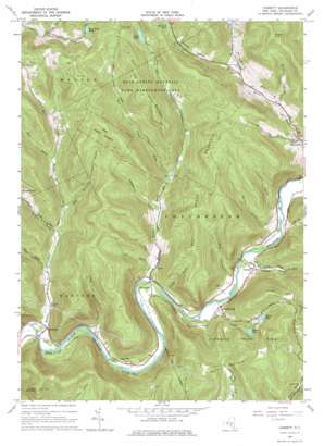 Binghamton USGS topographic map 42075a1