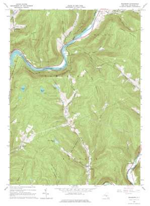 Readburn USGS topographic map 42075a2