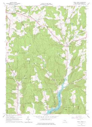 Trout Creek USGS topographic map 42075b3
