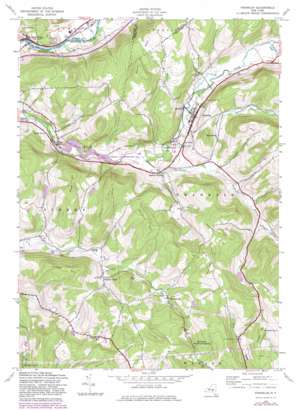 Franklin USGS topographic map 42075c2