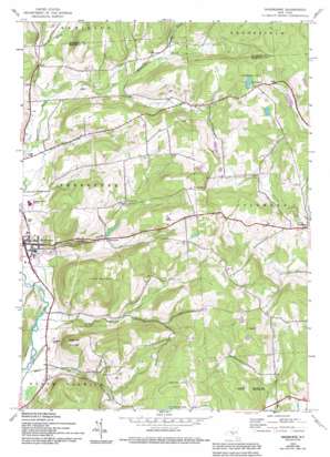 Sherburne USGS topographic map 42075f4