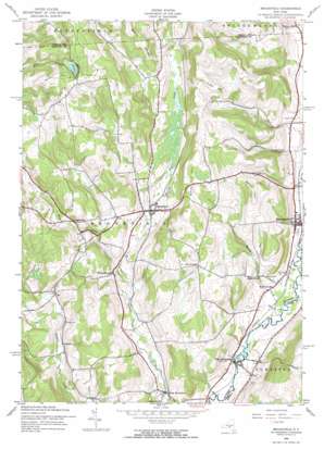 Brookfield USGS topographic map 42075g3