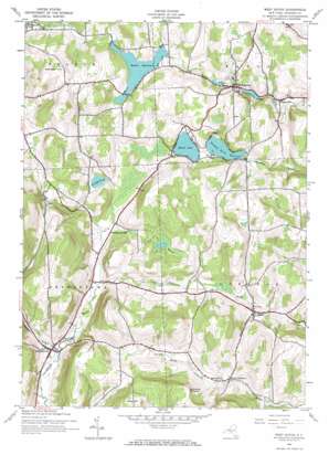 West Eaton USGS topographic map 42075g6