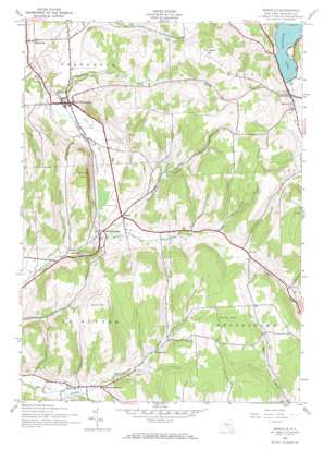 Erieville USGS topographic map 42075g7