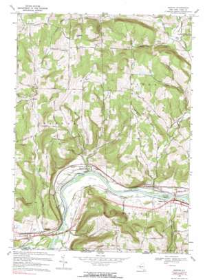 Barton USGS topographic map 42076a4