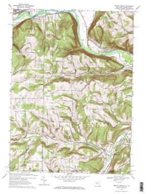 Seeley Creek topo map