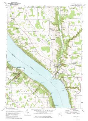 Ludlowville USGS topographic map 42076e5