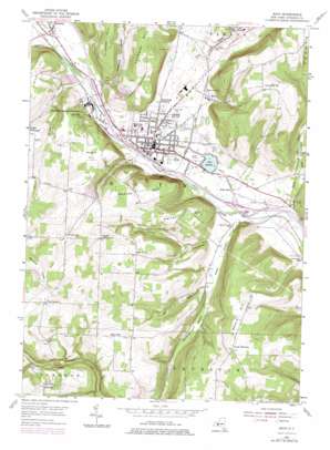 Bath USGS topographic map 42077c3