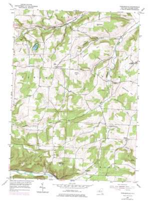 Towlesville USGS topographic map 42077c4