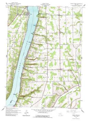 Canandaigua USGS topographic map 42077e1