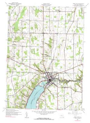 Penn Yan USGS topographic map 42077f1