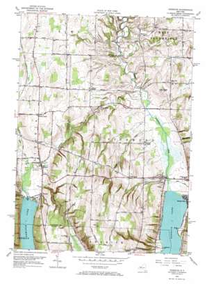 Honeoye USGS topographic map 42077g5