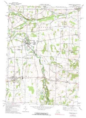 Honeoye Falls USGS topographic map 42077h5
