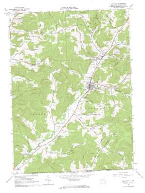 Bolivar USGS topographic map 42078a2