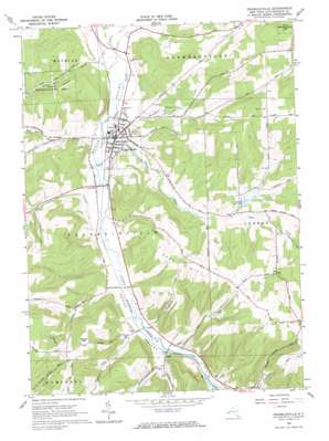 Franklinville USGS topographic map 42078c4