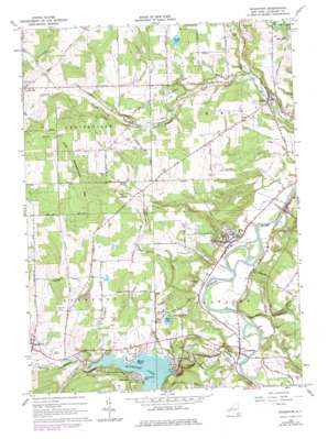 Houghton USGS topographic map 42078d2