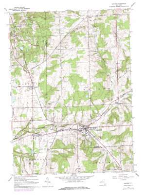 Arcade USGS topographic map 42078e4