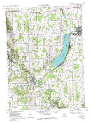 Castile USGS topographic map 42078f1
