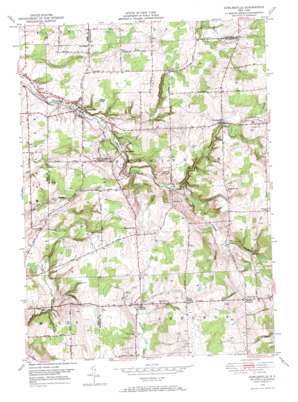 Cowlesville USGS topographic map 42078g4