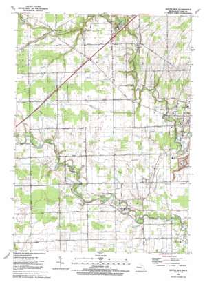 Rattle Run USGS topographic map 42082g5