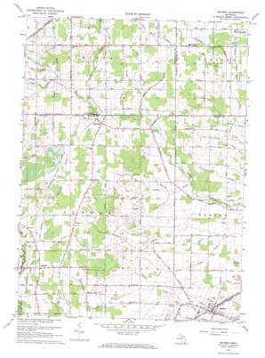 Maybee topo map