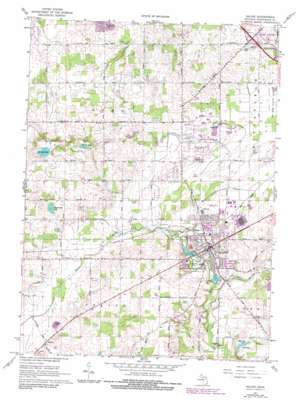 Saline USGS topographic map 42083b7