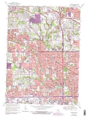 Redford USGS topographic map 42083d3
