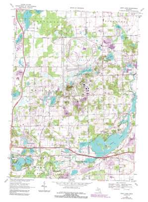 Kent Lake USGS topographic map 42083e6