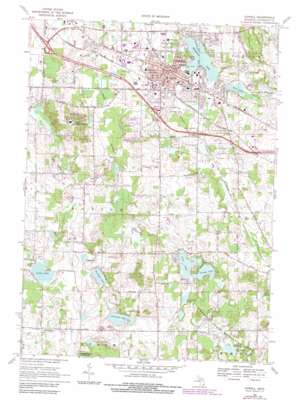 Howell USGS topographic map 42083e8